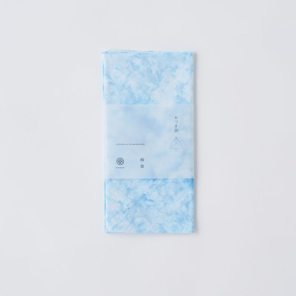 桐染 KIRISEN 籠染のあづま袋 Light blue