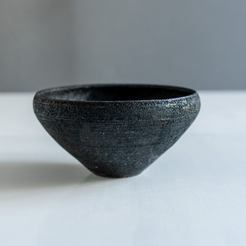菊地亨 碗 黒 A