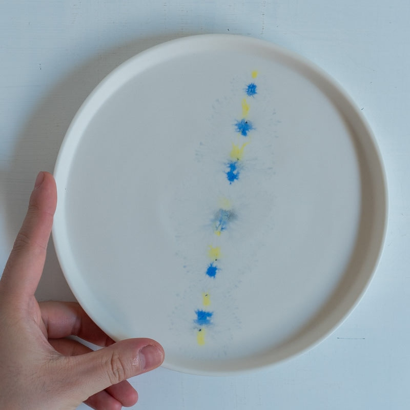 片瀬有美子 moca low rim plate D