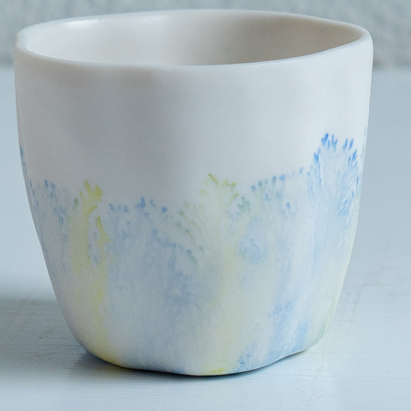 片瀬有美子 moca 輪花 茶杯 A