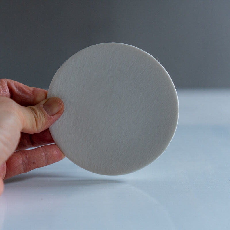 Murai Daisuke, Tall Plate, Bean, Ceramic Glaze