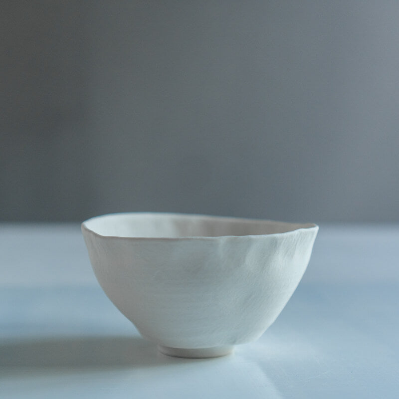 Daisuke Murai, Hand-formed Bowl, White Slip, F