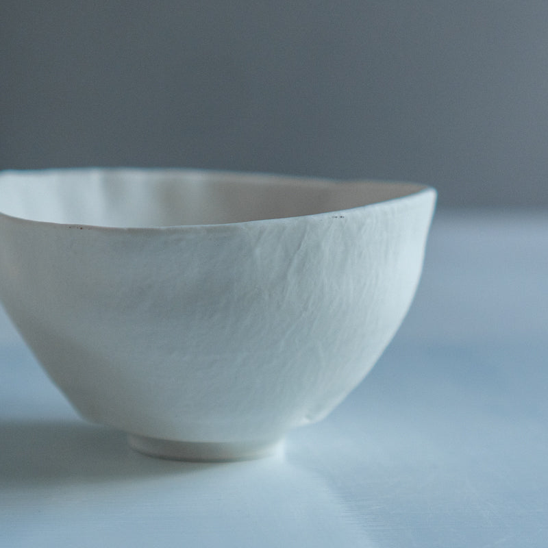 Daisuke Murai, Hand-formed Bowl, White Slip, F