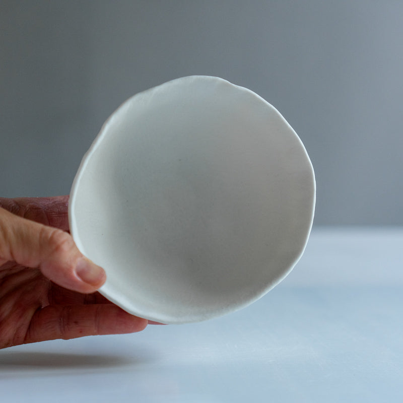 Daisuke Murai, Hand-formed Bowl, White Slip, F