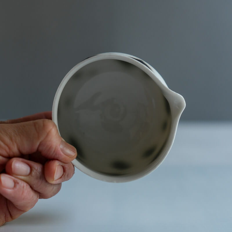 村井大介 片口（茶海）中 磁化粧銅彩 A