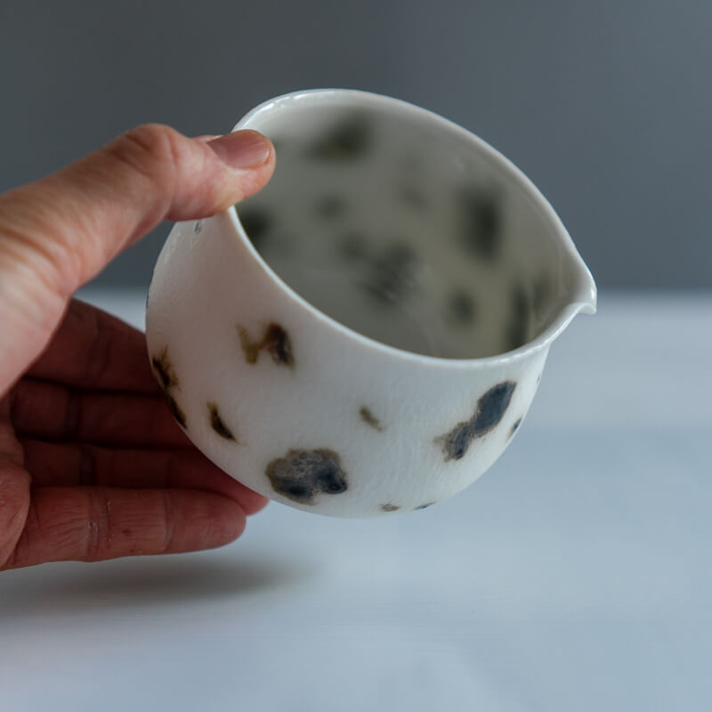 村井大介 片口（茶海）中 磁化粧銅彩 B