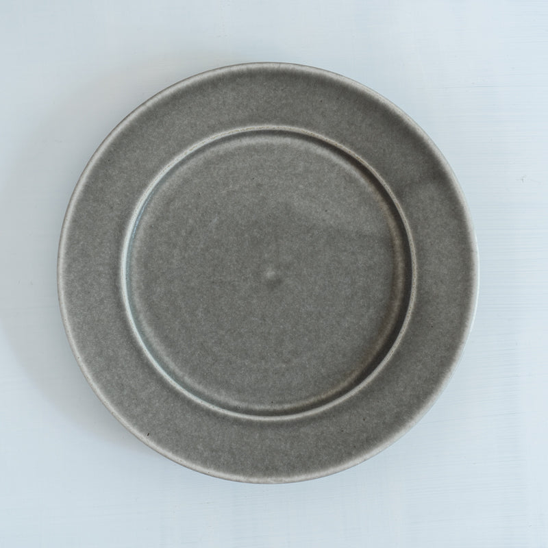 Minami Eriko 7 寸 Rim Plate Gray