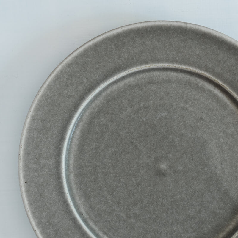 Minami Eriko 7 寸 Rim Plate Gray