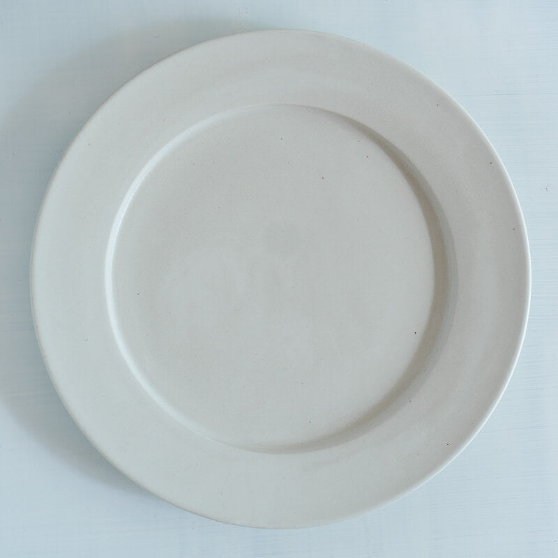 Minamie, Satoko 8" Rim Plate, White