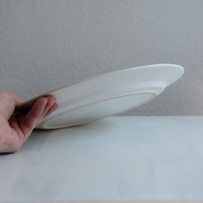 Minamie, Satoko 8" Rim Plate, White