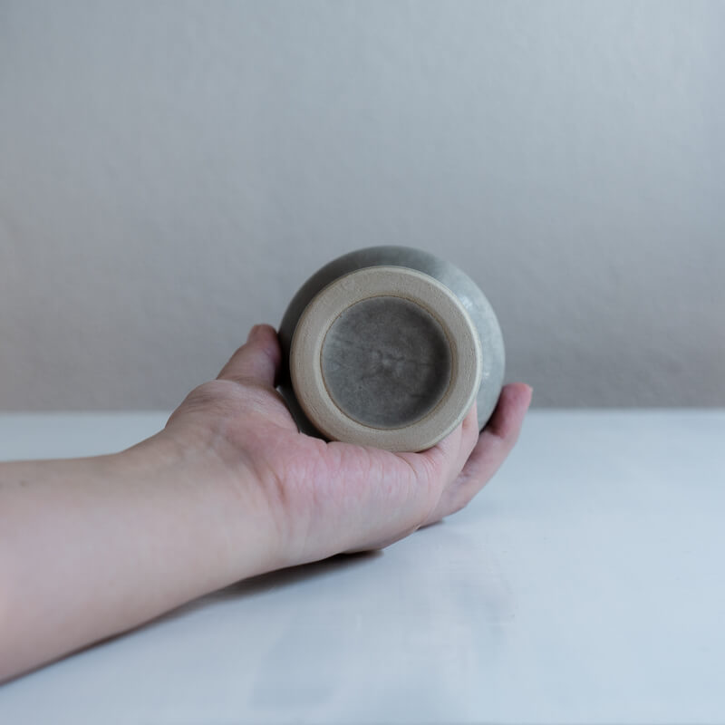 Minamie Sato Goblet round gray