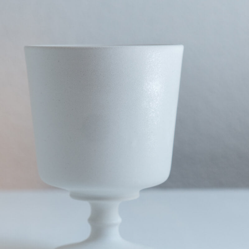 Minamie Satoko Goblet Square White