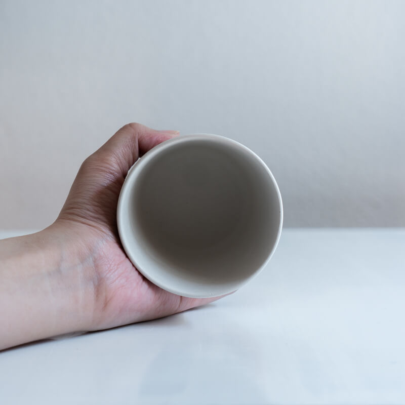 Minamie Satoko Goblet Square White