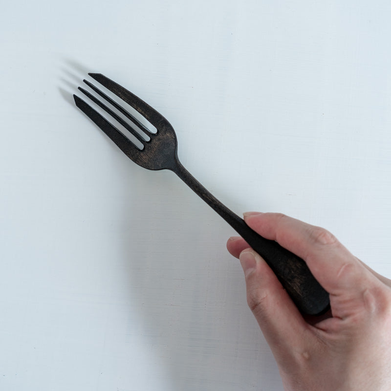 Taku Mashima, Fork, Black Urushi