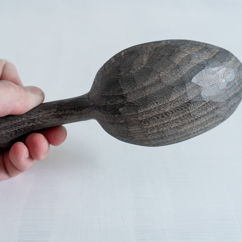 Taku Mashima Serving Spoon White Urushi A