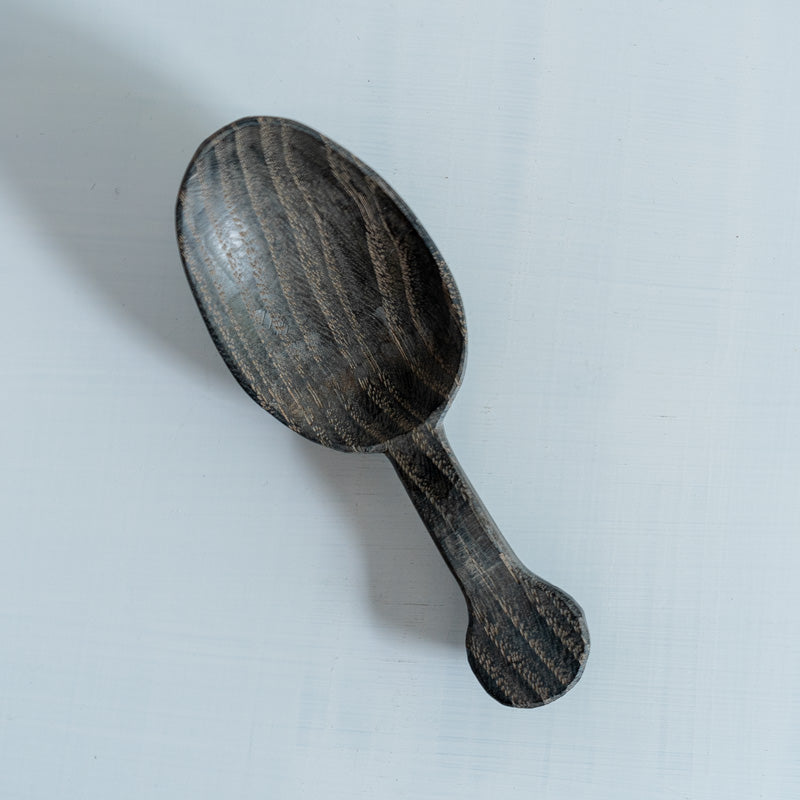 Taku Mashima Serving Spoon White Urushi A