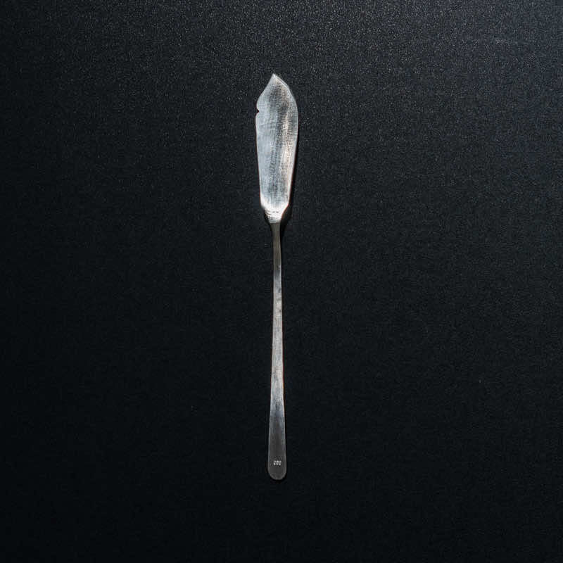 三輪周太郎 銀製 バターナイフ 14cm