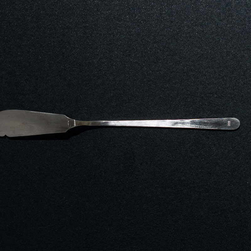 三輪周太郎 銀製 バターナイフ 14cm
