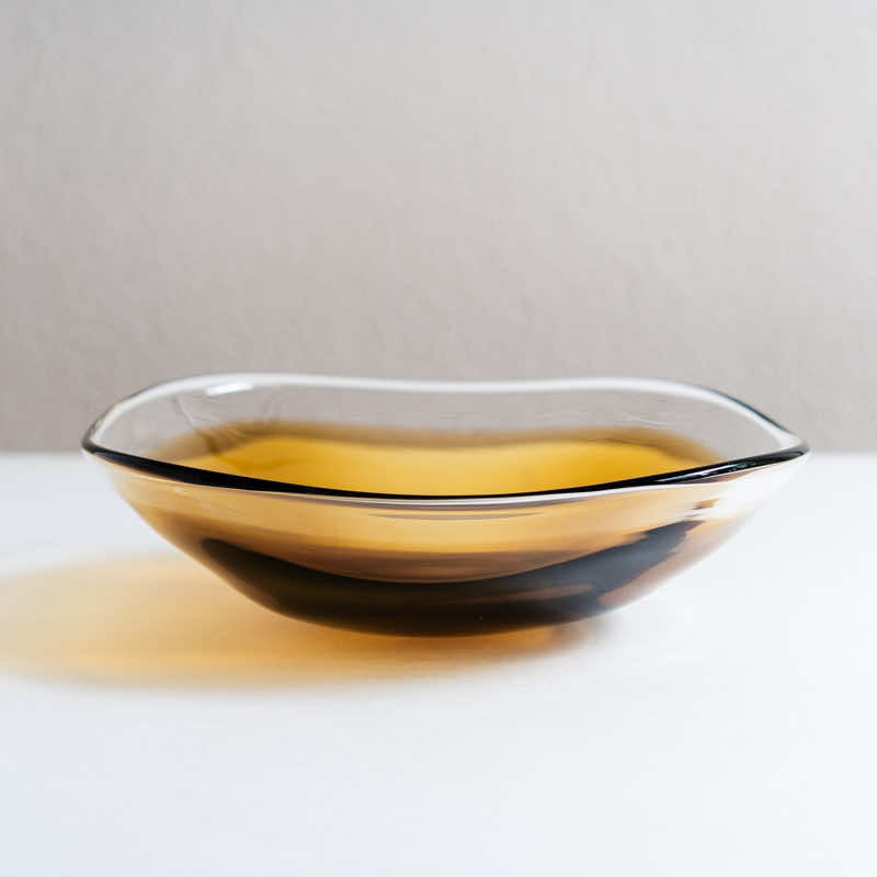 Yoji Matsuoka Colored Square Bowl - Yellow