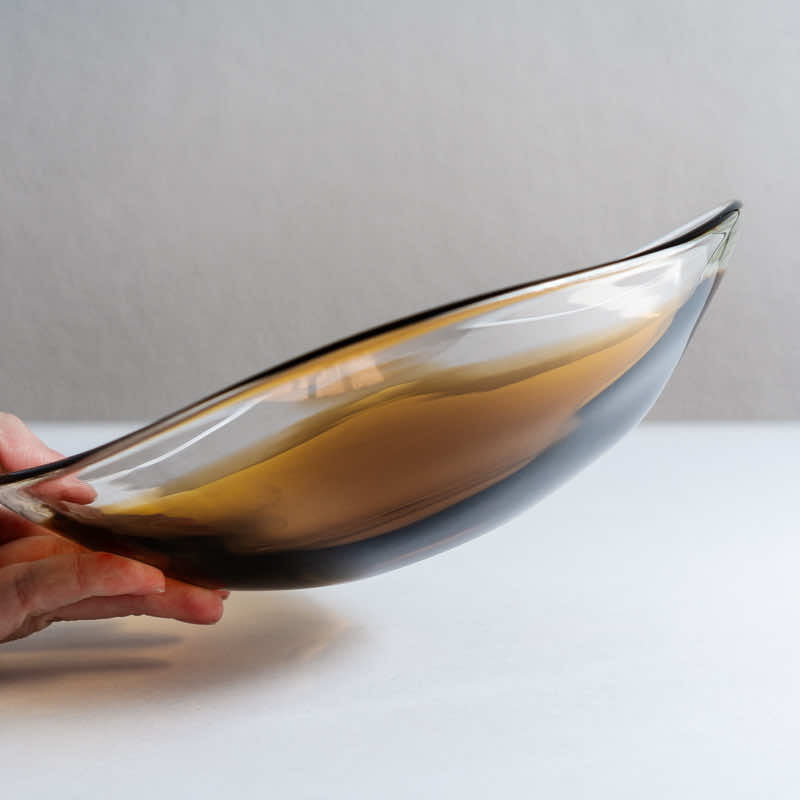 Yoji Matsuoka Colored Square Bowl - Yellow