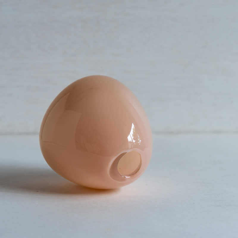 松岡ようじ 花入れ「水の石」カラー ピンク