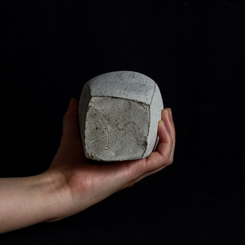 Noguchi, Etsushi White Porcelain Square Bottle