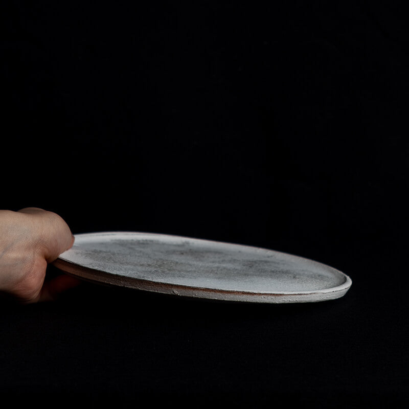 Etsushi Noguchi 7 sun Flat Plate White B