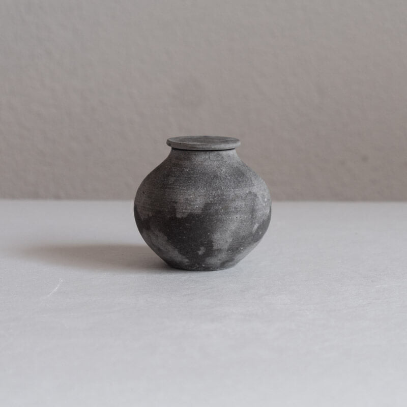 大森健司 黒土 蓋物 No.1