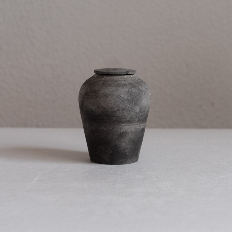 大森健司 黒土 蓋物 No.2
