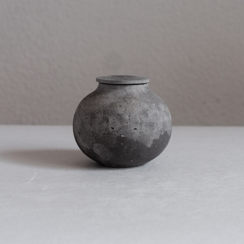 大森健司 黒土 蓋物 No.3