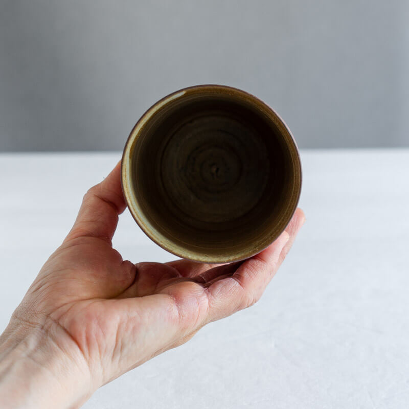 大森健司 赤土 花器 No.7