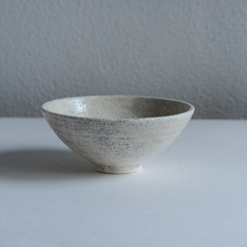 Mutsuko Ohashi Ash-Glazed Wide-Mouth Bowl