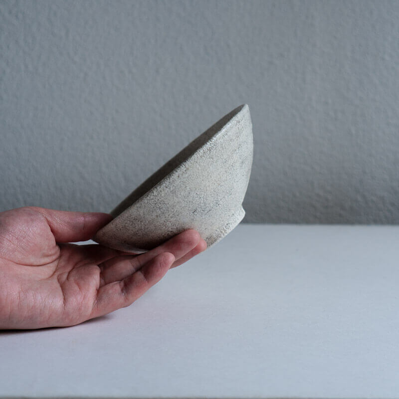 Mutsuko Ohashi Ash-Glazed Wide-Mouth Bowl