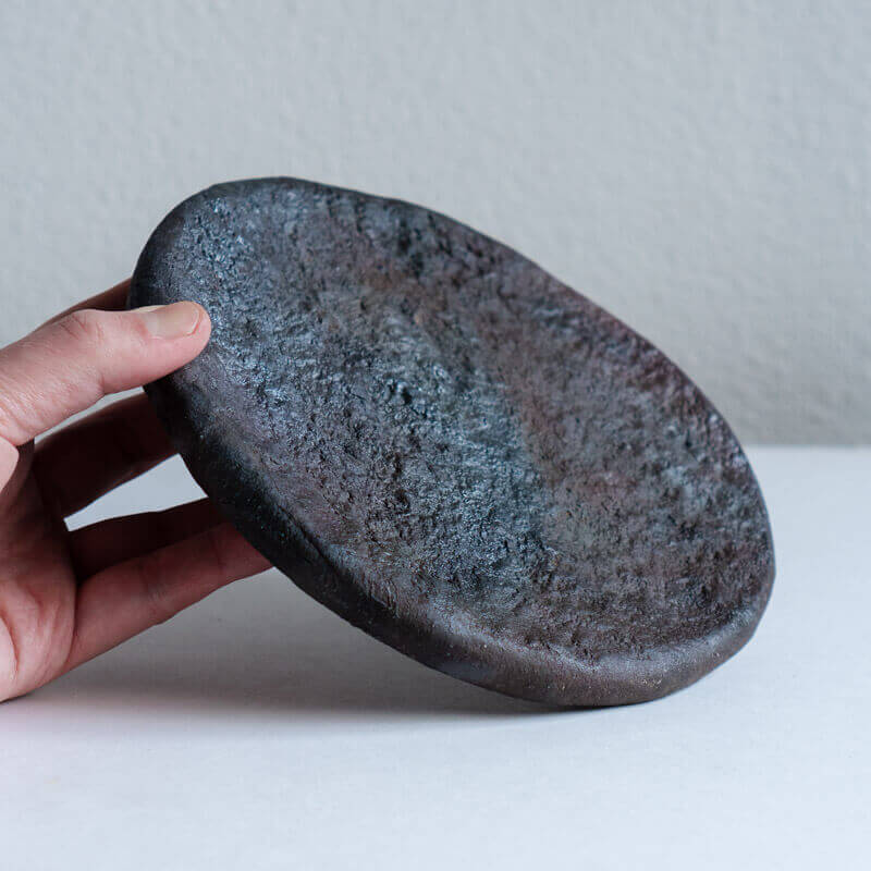 Mutsumi Ohashi Bizen-style Yakishime Plate A