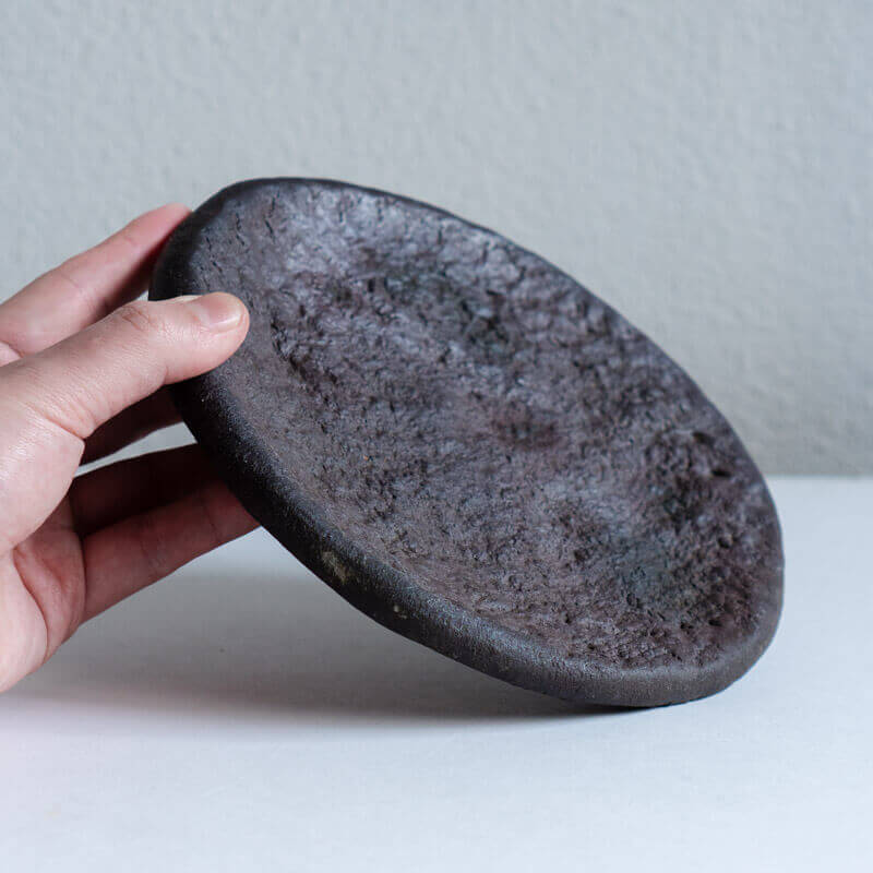 Mutsumi Ohashi Bizen Tataki Plate B