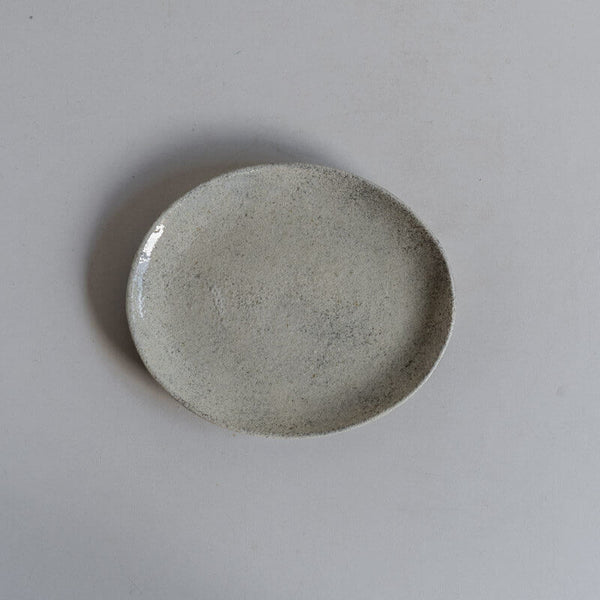 大橋睦 楕円皿 小