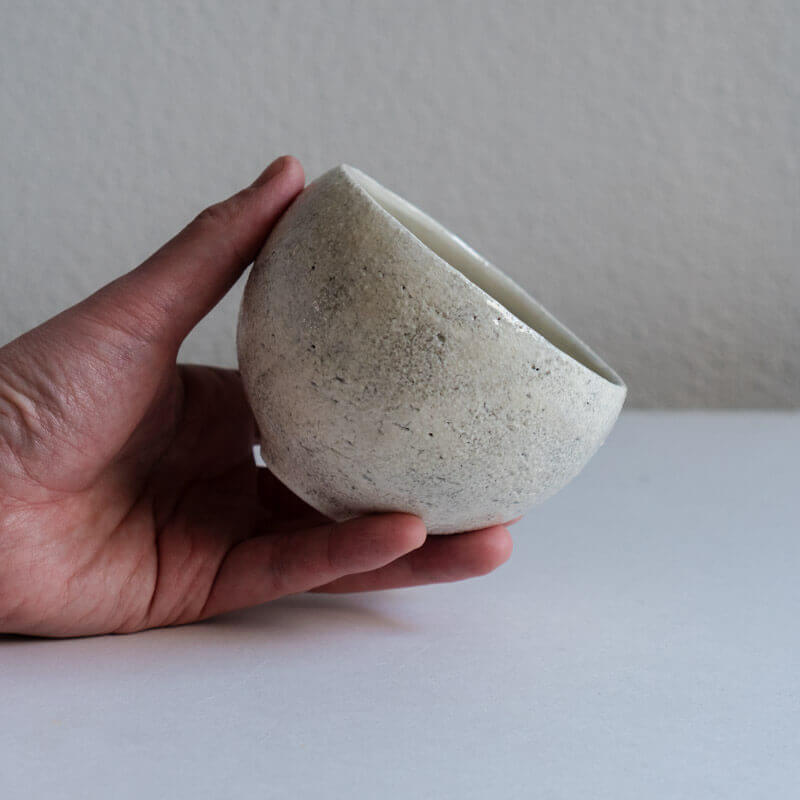 Mutsumi Ohashi Ash Glaze Round Cup