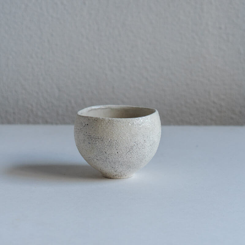 大橋睦 灰釉 丸カップ 小
