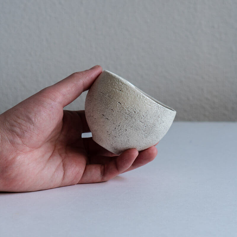 Mutsumi Ohashi Ash Glaze Round Cup Small