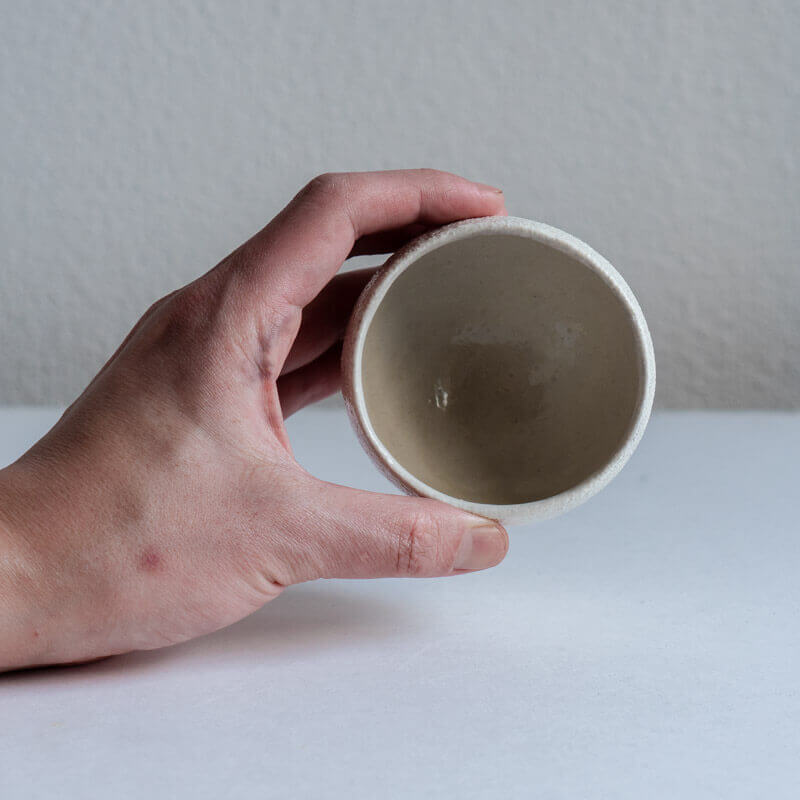 Mutsumi Ohashi Ash Glaze Round Cup Small
