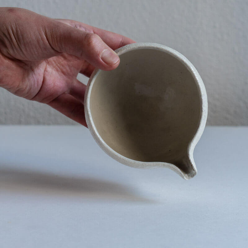 Mutsumi Ohashi Ash-glazed Katakuchi Round