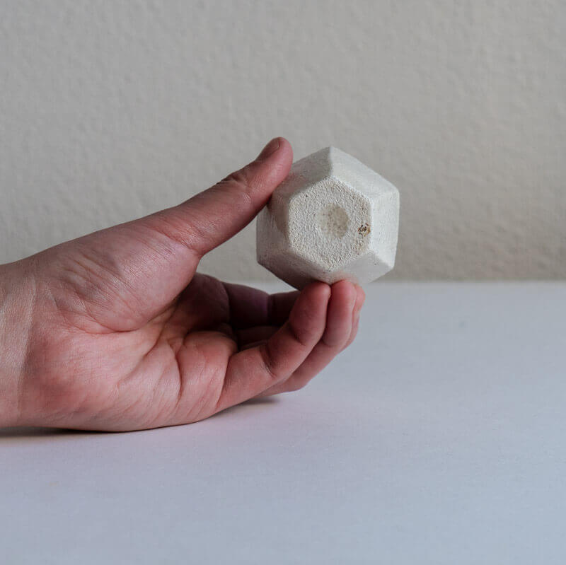 Mutsumi Ohashi Ash-glazed Hexagonal Cup