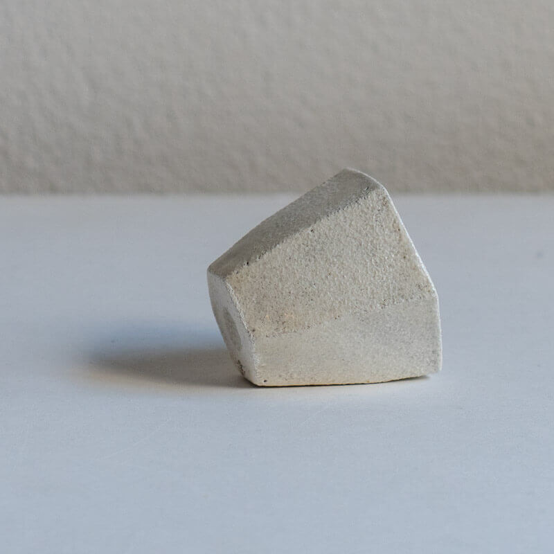 Mutsumi Ohashi Ash-glazed Hexagonal Cup