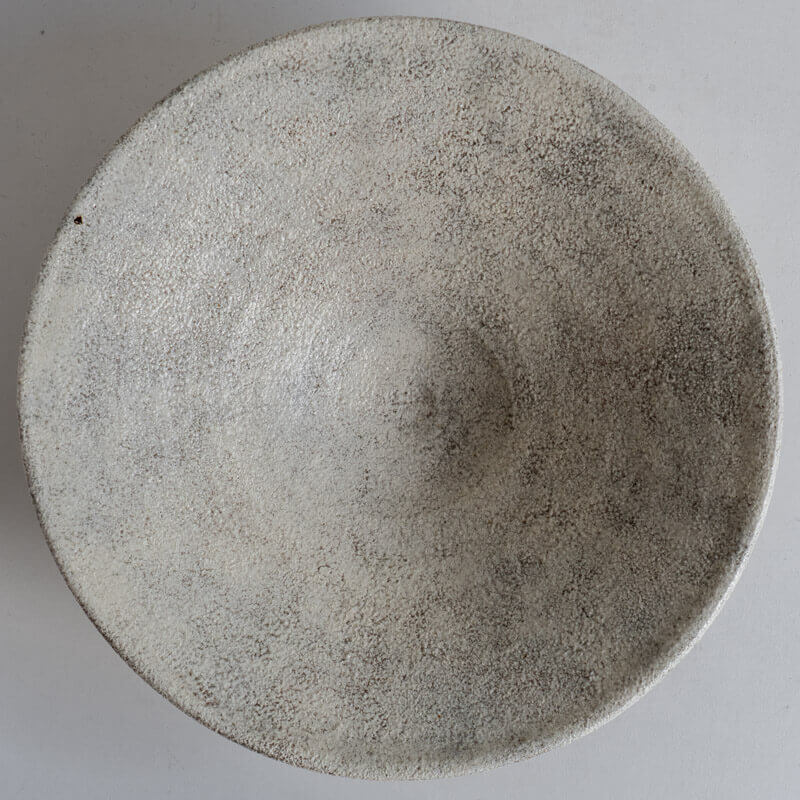 Mutsumi Ohashi Ash Glaze Coupe Plate