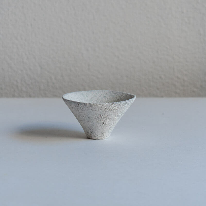 Mutsumi Ohashi White Small Cup