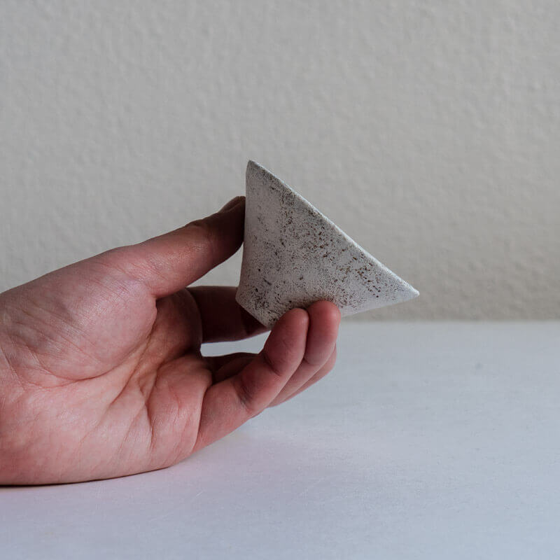 Mutsumi Ohashi White Small Cup