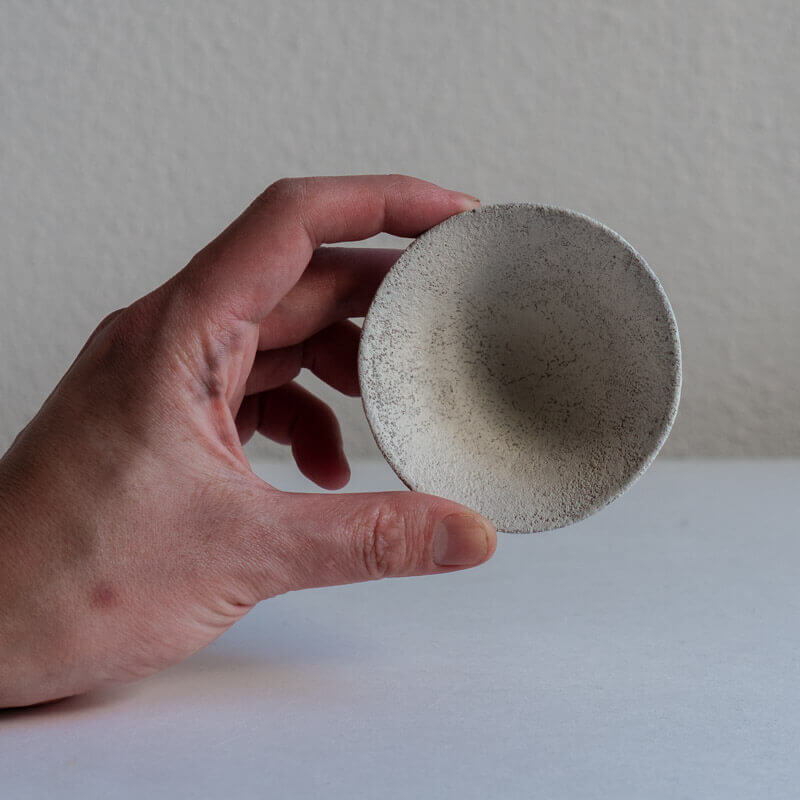Mutsumi Ohashi White Small Cup