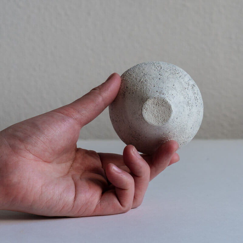 Mutsumi Ohashi White Small Cup