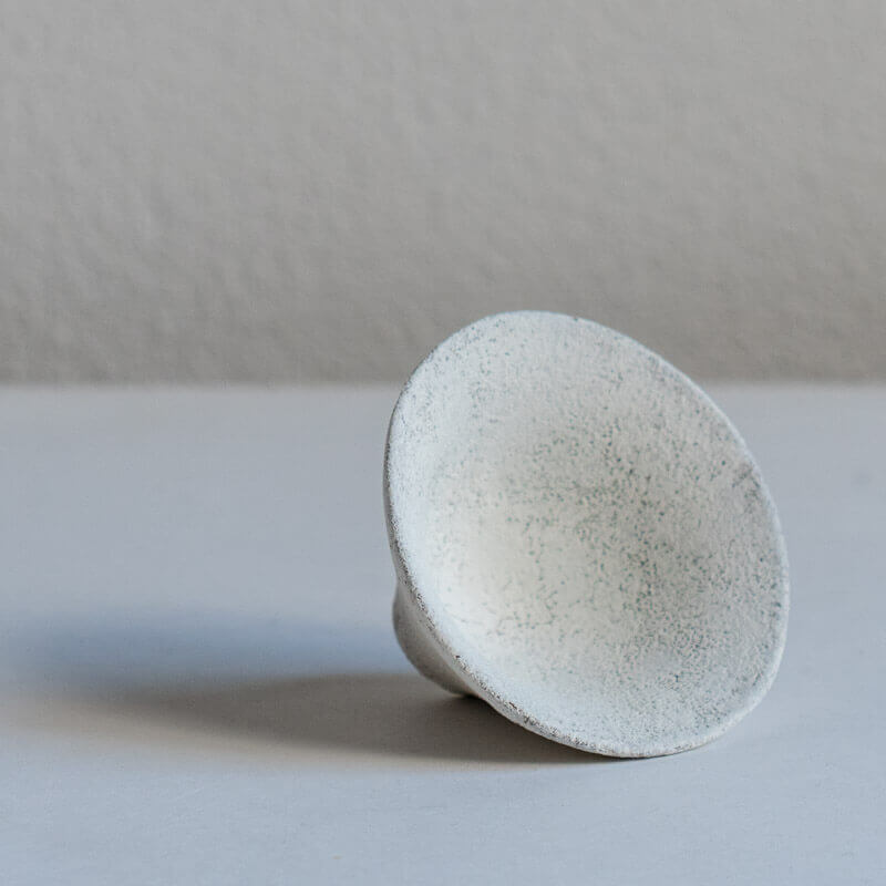 Mutsumi Ohashi White Small Cup