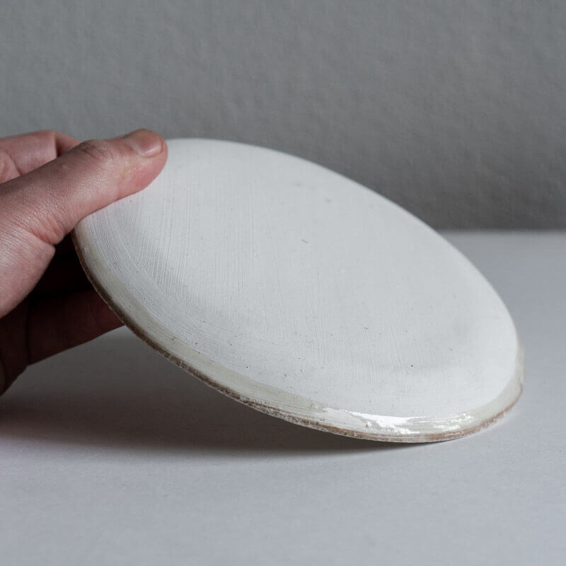 Mutsumi Ohashi 16cm Ash Glaze Round Plate